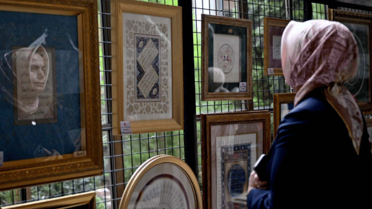 Foto - Hilalin ışığında Gazze! TBMM'de Gazze konulu sanat sergisi