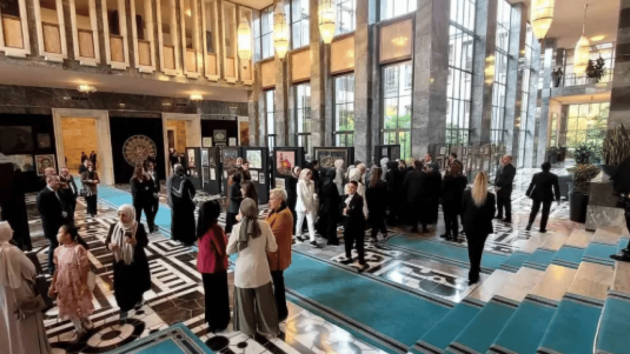 Foto - Hilalin ışığında Gazze! TBMM'de Gazze konulu sanat sergisi