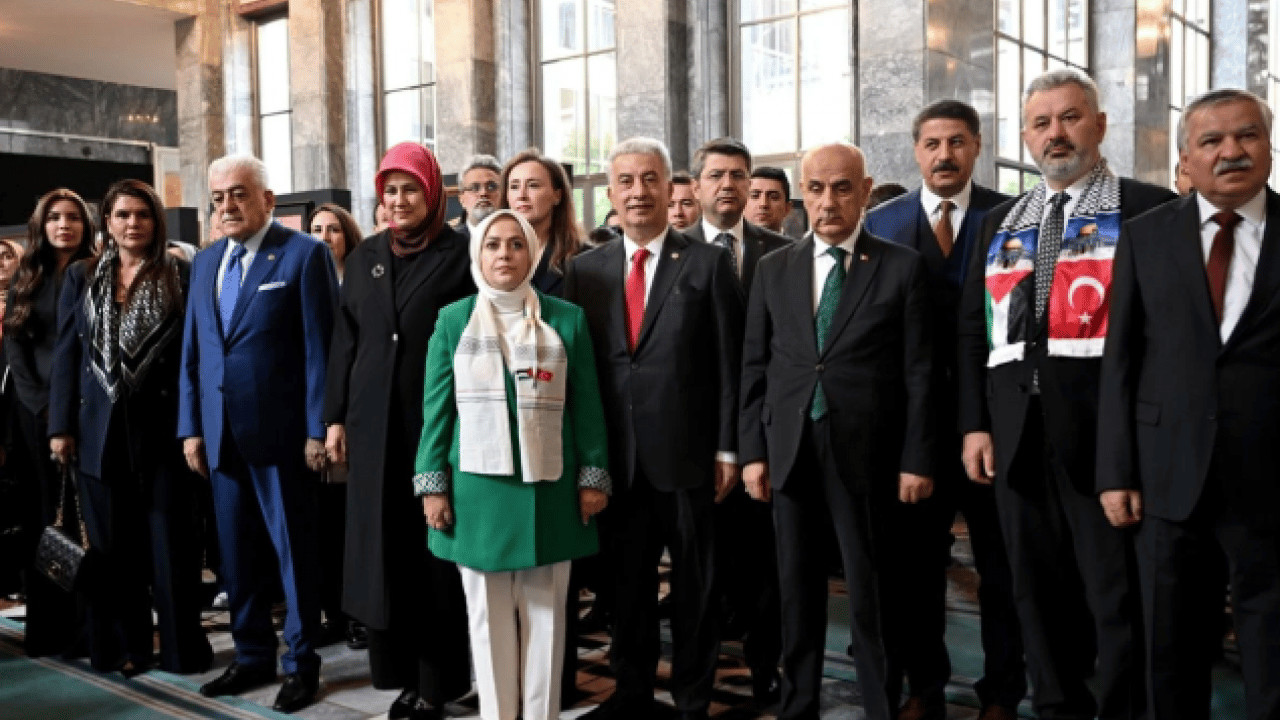 Foto - Hilalin ışığında Gazze! TBMM'de Gazze konulu sanat sergisi