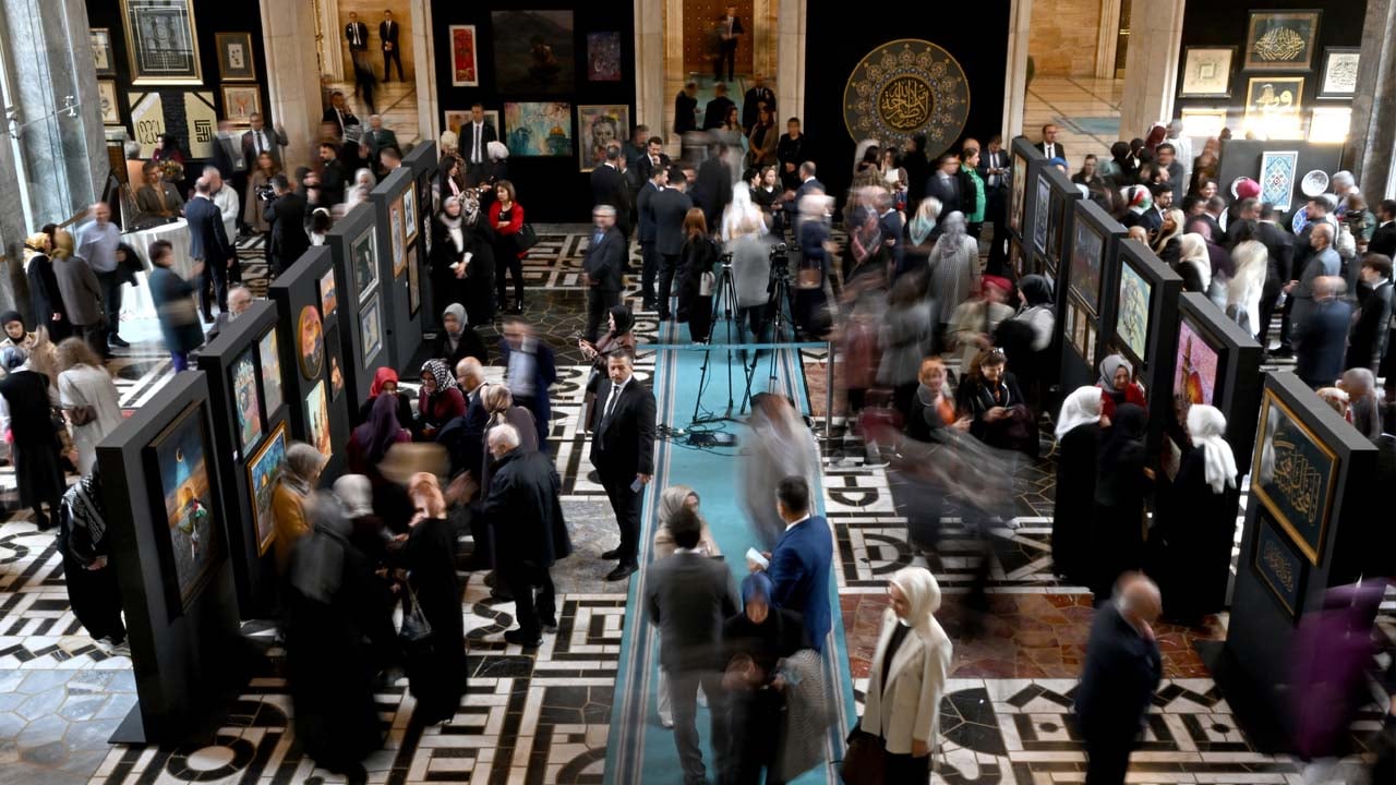 Foto - ‘Hilalin Işığında’: Meclis’teki Gazze sergisinden görüntüler