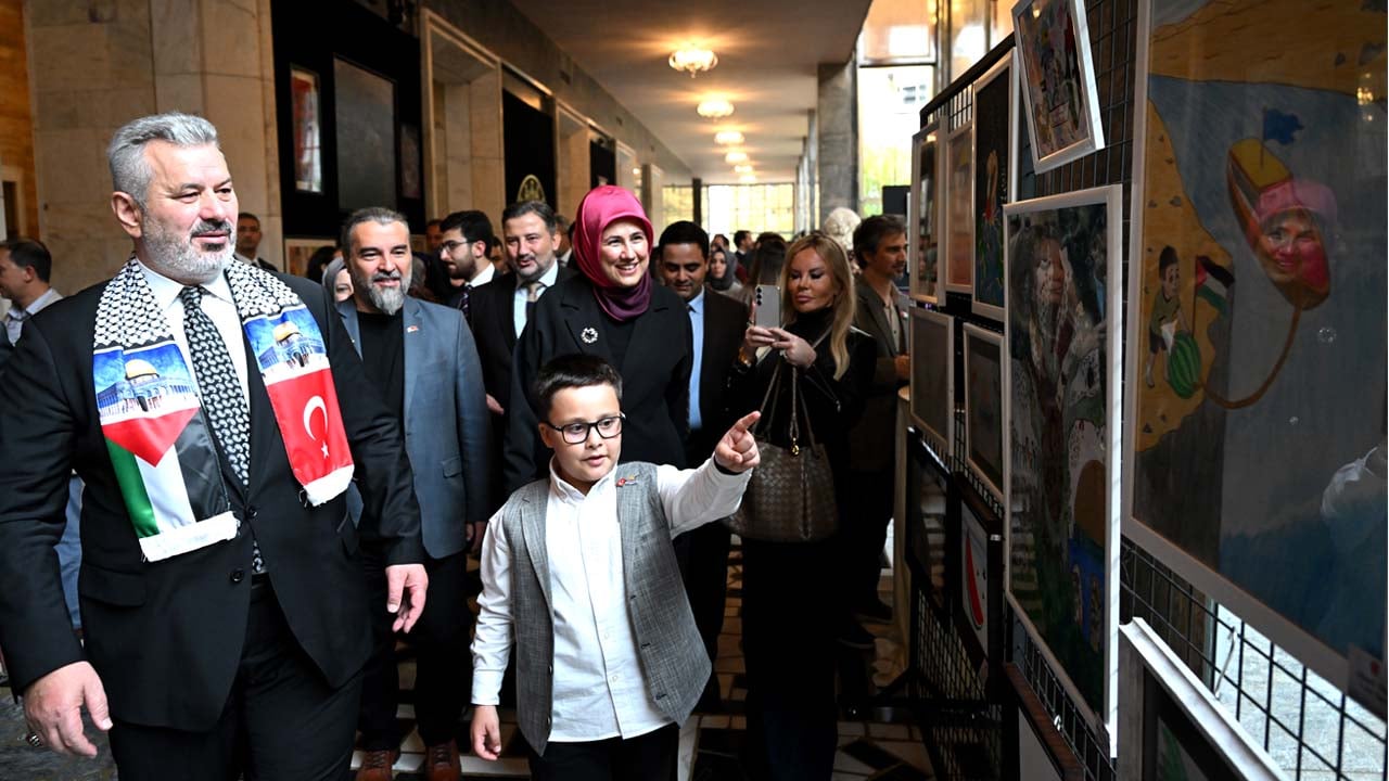 Foto - ‘Hilalin Işığında’: Meclis’teki Gazze sergisinden görüntüler