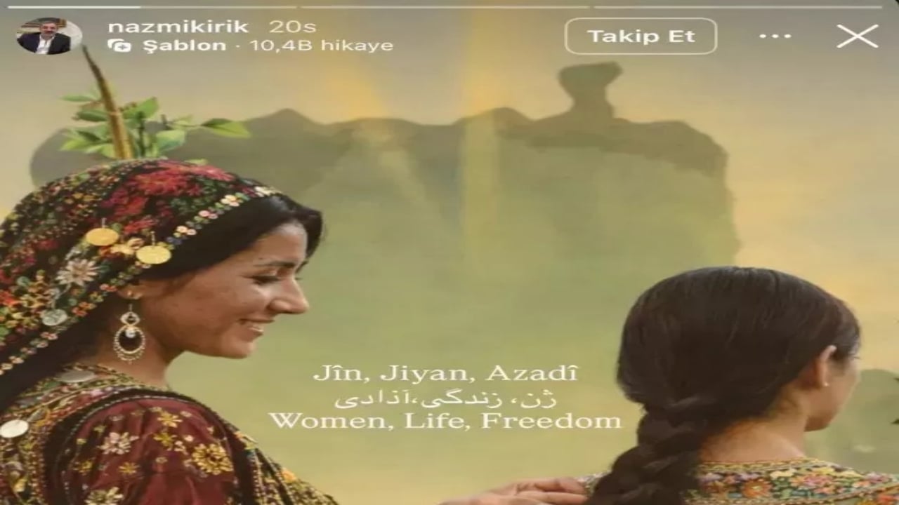 Foto - "Hıyarım var" diyene bir avuç tuz alıp koşuyorlar! Uzak Şehir oyuncusu da DEM Parti’nin kuyruğuna takıldı