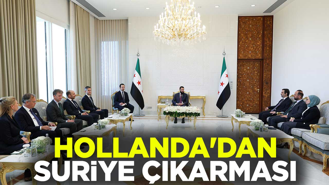 Hollanda'dan Suriye çıkarması