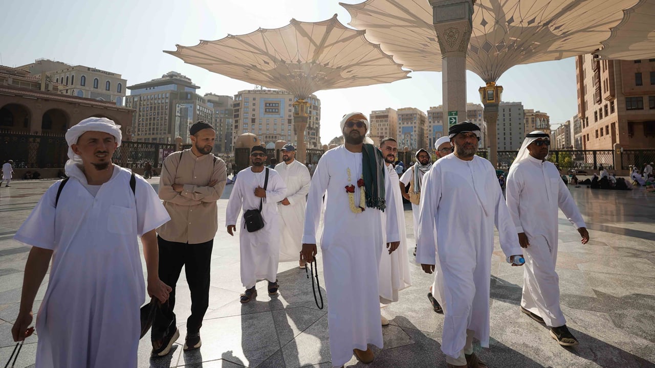 Foto - Hz. Muhammed’in ayak izinde! 1403 yıl sonra Mekke’den Medine’ye adım adım hicreti yaşadılar