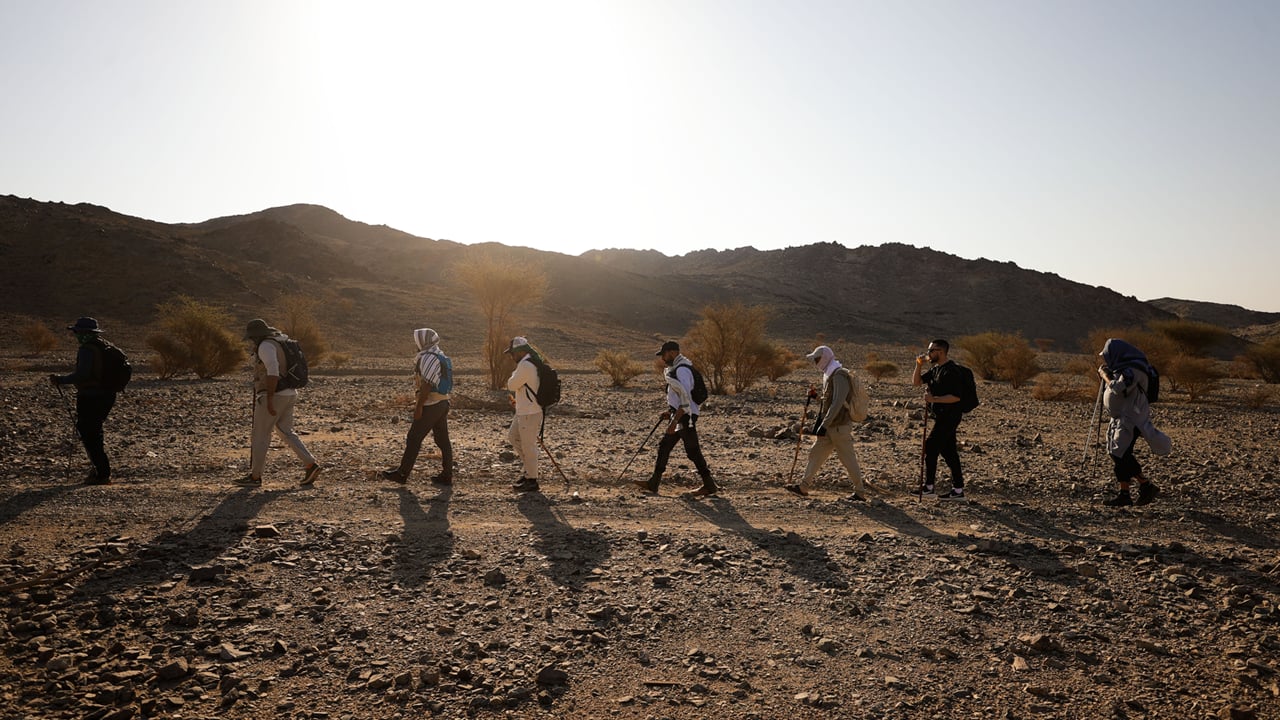 Foto - Hz. Muhammed’in ayak izinde! 1403 yıl sonra Mekke’den Medine’ye adım adım hicreti yaşadılar