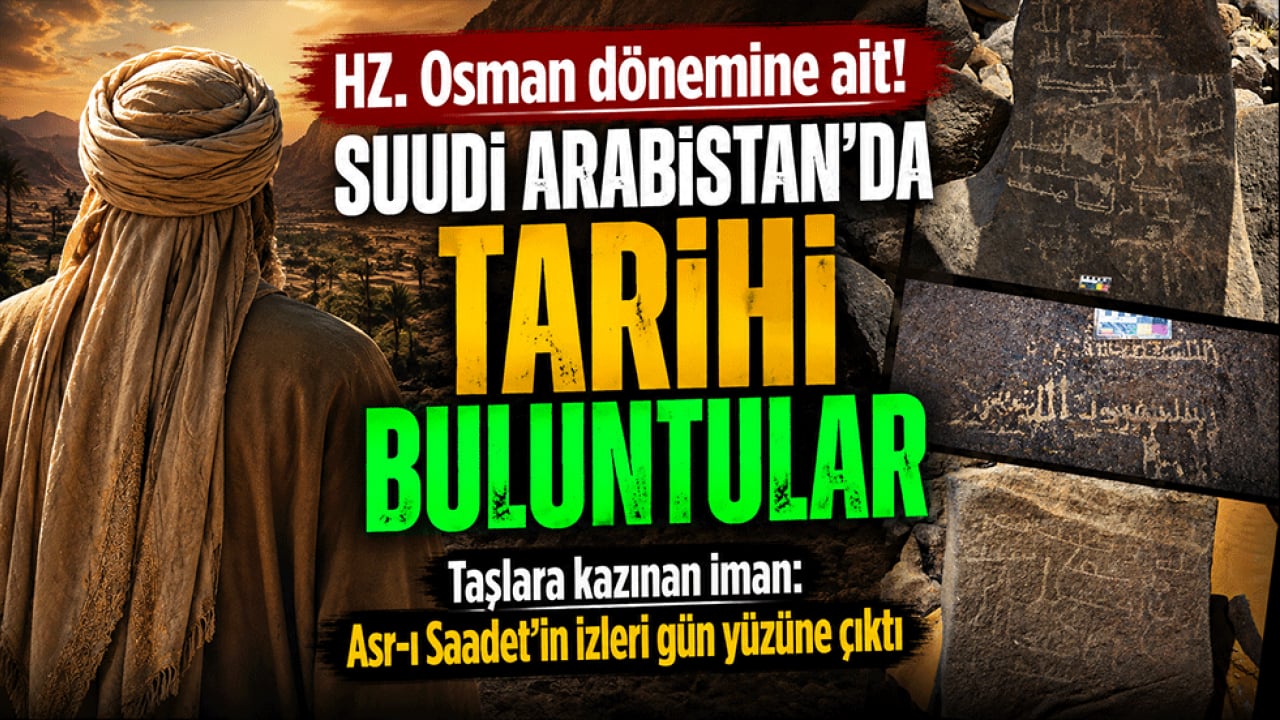 HZ. Osman dönemine ait! Suudi Arabistan’da tarihi buluntular