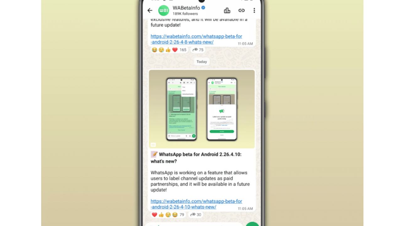Foto - İçerik stratejileri sil baştan: WhatsApp yeni 'iletme sayacı' özelliği ile analiz dönemi başlıyor