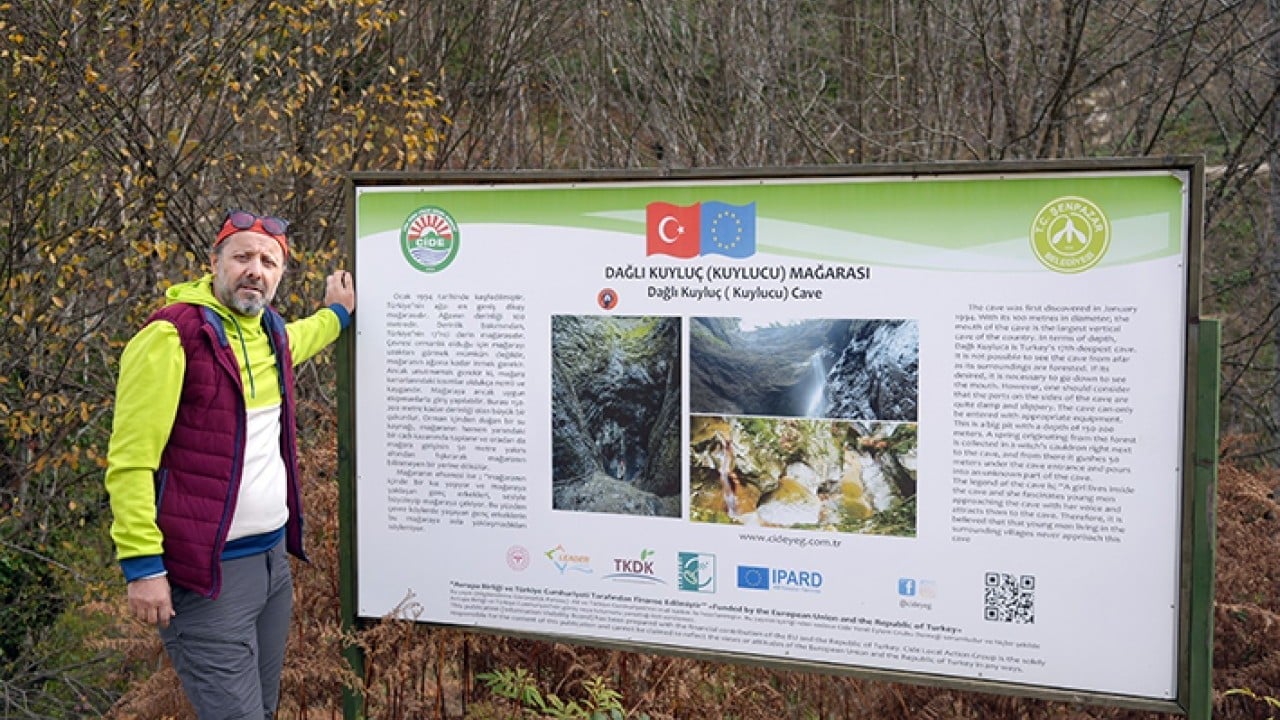 Foto - İçinde şelale akan mağara görenleri büyülüyor