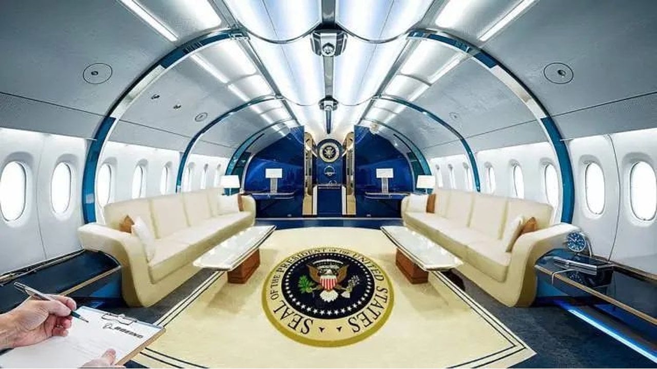 Foto - İçinde yok yok! İşte Trump’ın Türkiye’ye geldiği 800 milyon dolarlık "uçan kalesi" 