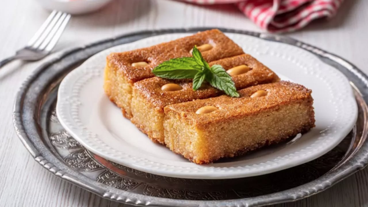 Foto - İftar sofranızı ayağa kaldıracak: Şambali tatlısı tarifi! 10 kişilik pratik tatlı...