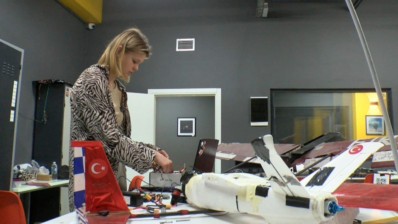 Foto - İHA teknolojisi eğitimi için Türkiye’yi seçti! Rus Ekaterina, takımıyla dünya 3’üncüsü oldu