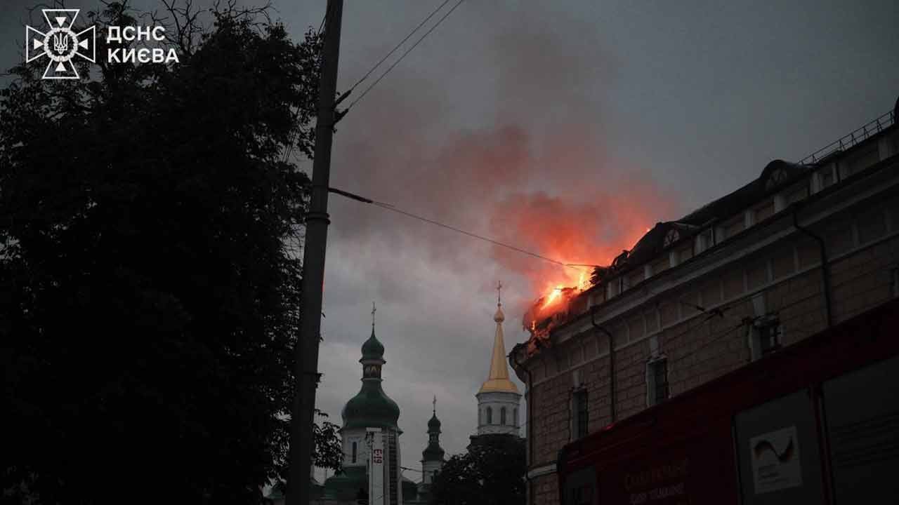 Foto - İHA'lar peş peşe havalandı: Putin başkenti vurdu!