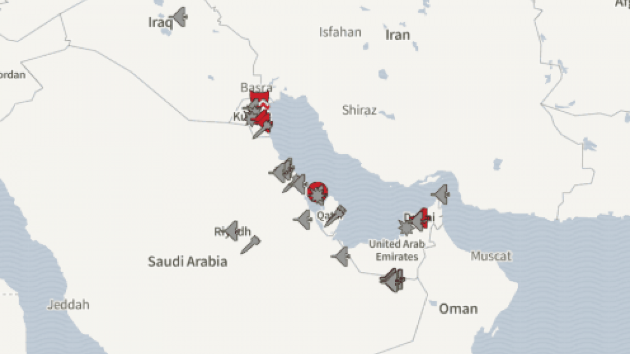 Foto - İhanetin hava savunması: BAE, Siyonist İsrail'in hamisi ABD'yi koruyor! İran’dan atılan 4 balistik füze ve 26 İHA engelledi