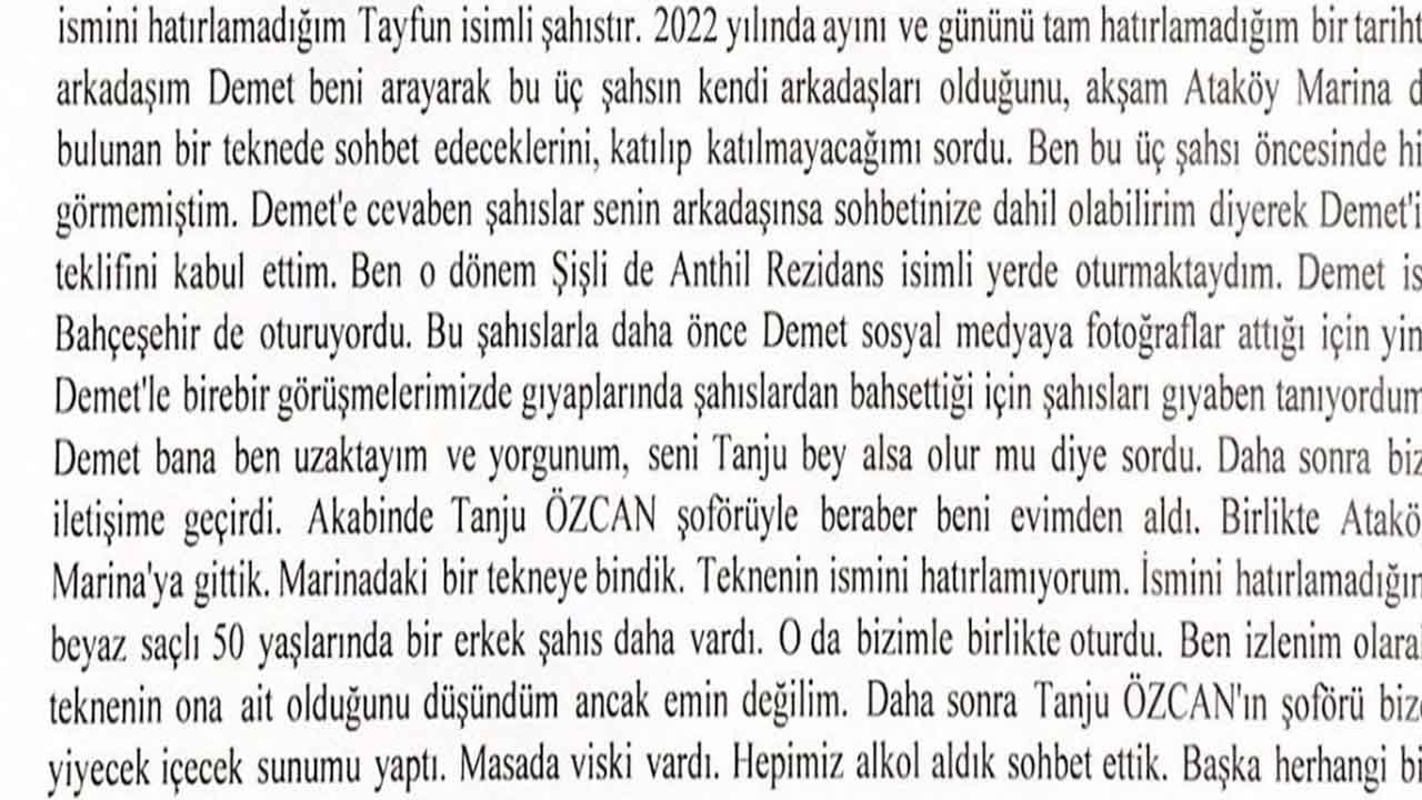 Foto - İhbar yağıyor: Tanju Özcan'ın sır dolu yatta eğlendiği sarışının kadının ifadesi ortaya çıktı