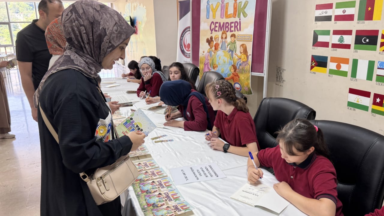 Foto - İHL'li öğrencilerden anlamlı destek! 'İyilik Çemberi' Gazze'ye merhem olacak
