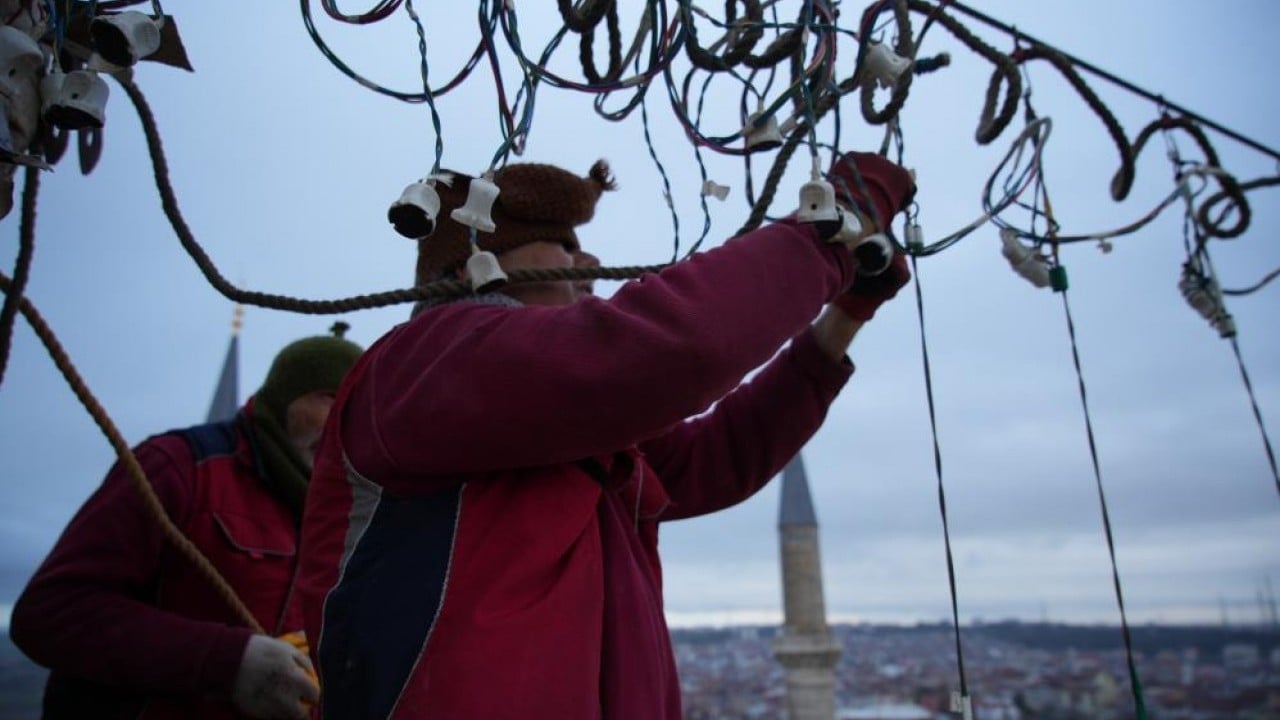 Foto - İhtişamına güzellik kattı Selimiye Camii mahyasına kavuştu