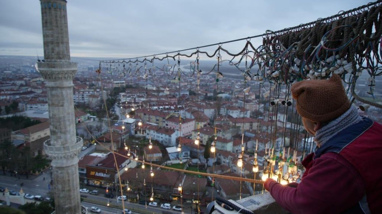 Foto - İhtişamına güzellik kattı Selimiye Camii mahyasına kavuştu