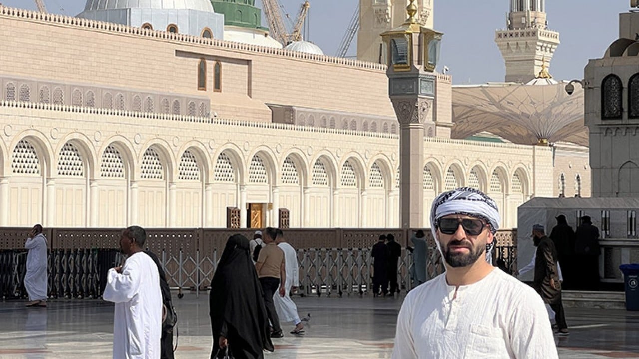 Foto - İki arkadaşın iki teker üstünde Umre yolculuğu