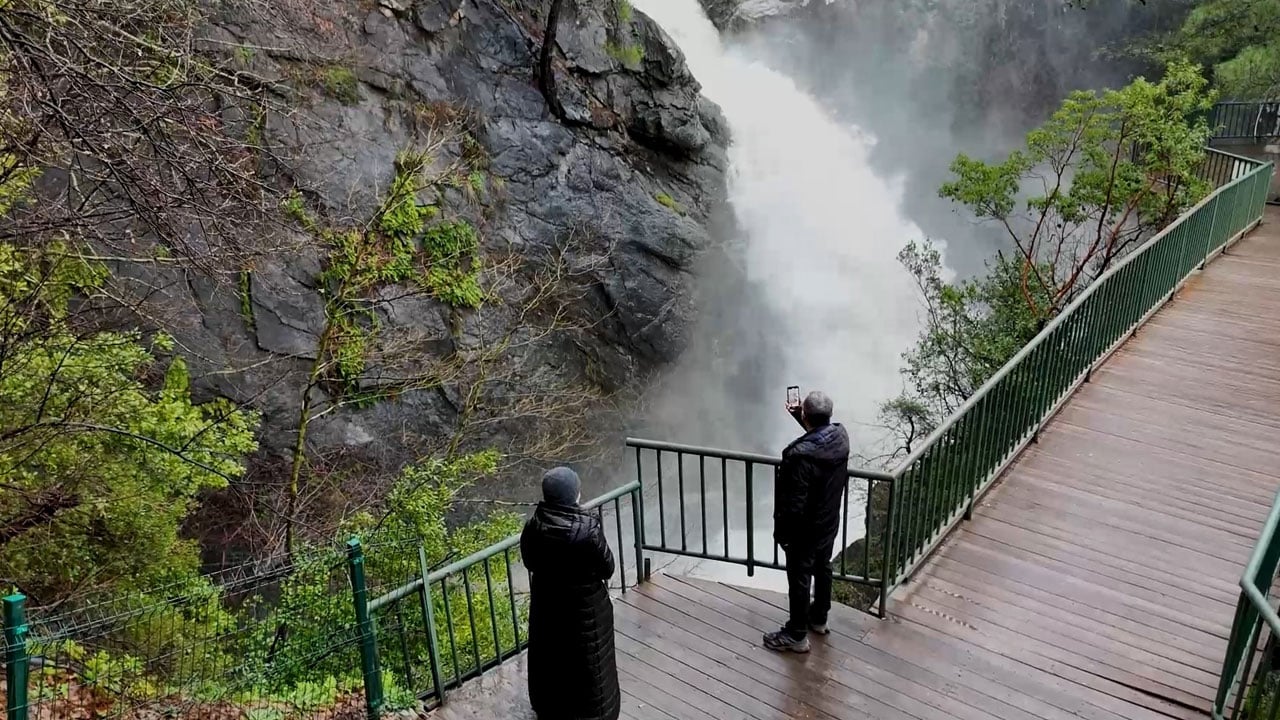 Foto - İki günde debi 4 kat arttı! Burası Niagara değil Sütüven Şelalesi
