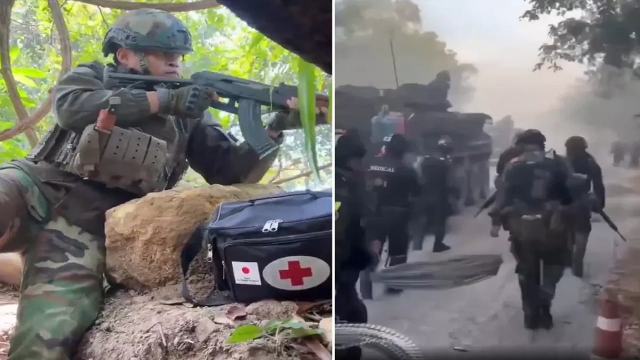 Foto - İki ülke arasında korkulan savaş başladı! F-16’lar bomba yağdırıyor, halk panikle kaçıyor