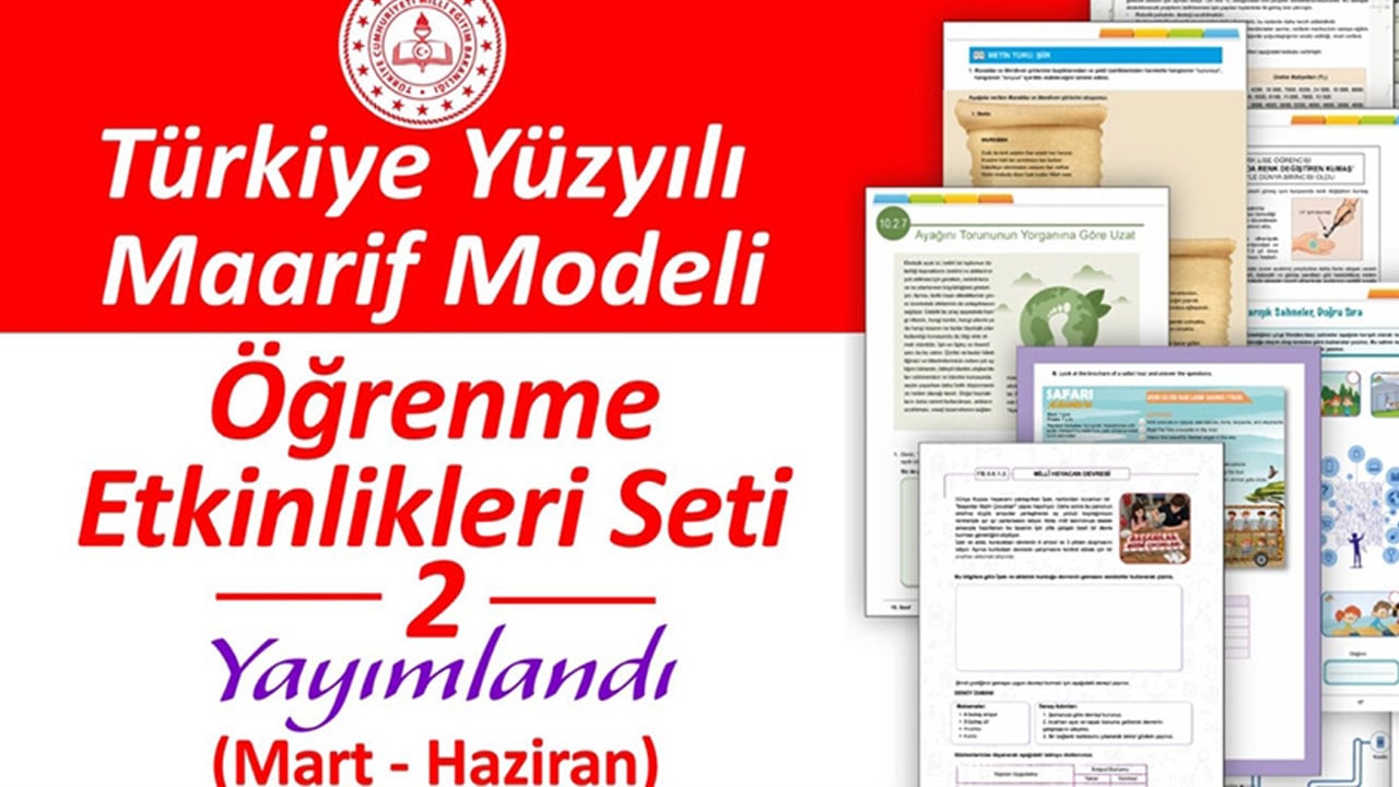 Foto - İkinci dönem için yeni içerik! MEB, "Öğrenme Etkinlikleri Seti-2" yayımlandı