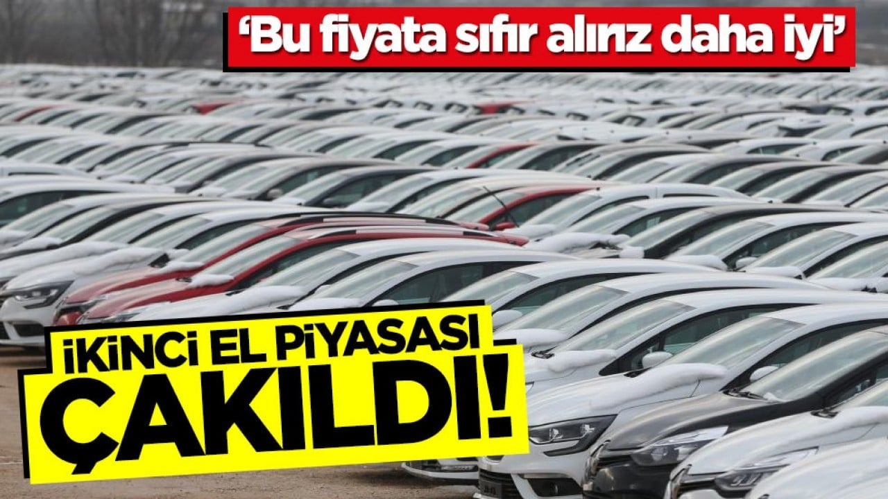 İkinci el piyasası çakıldı! 'Bu fiyata sıfır alırız daha iyi'