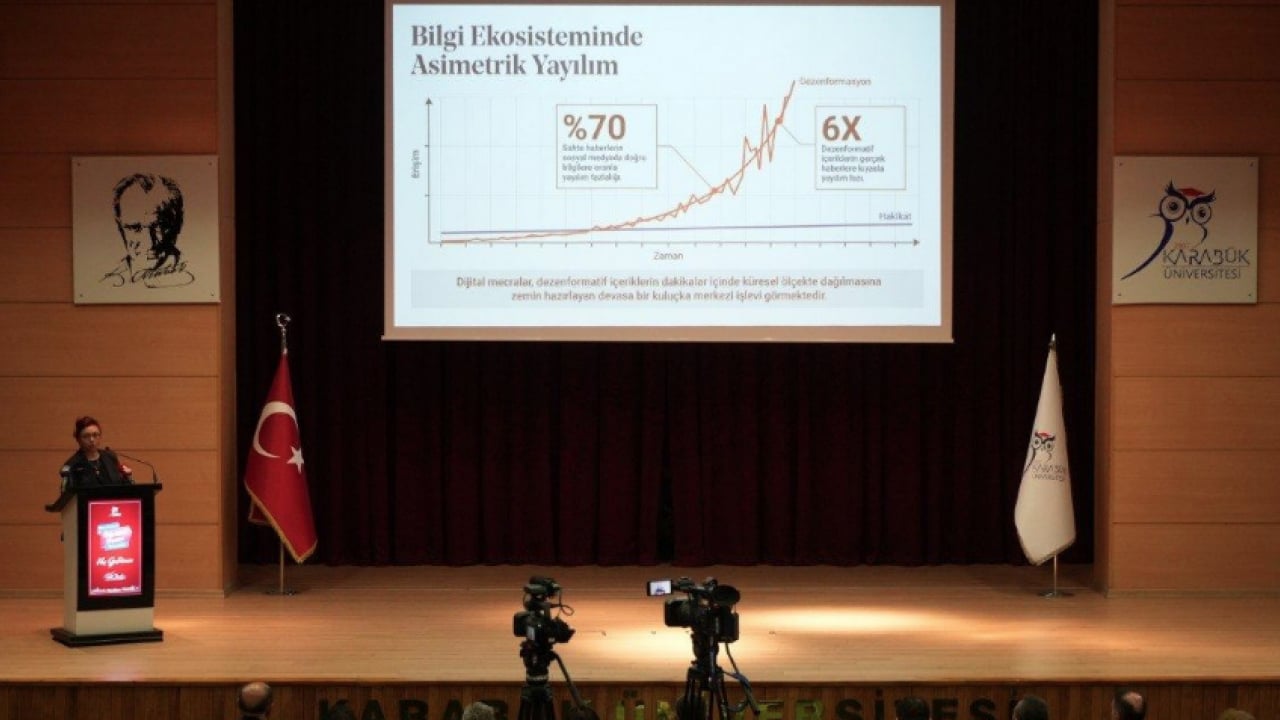 Foto - İletişimin Duayenleri Karabük Üniversitesi 'Medya ve Etik Çalıştayı'nda Bir Araya Geldi