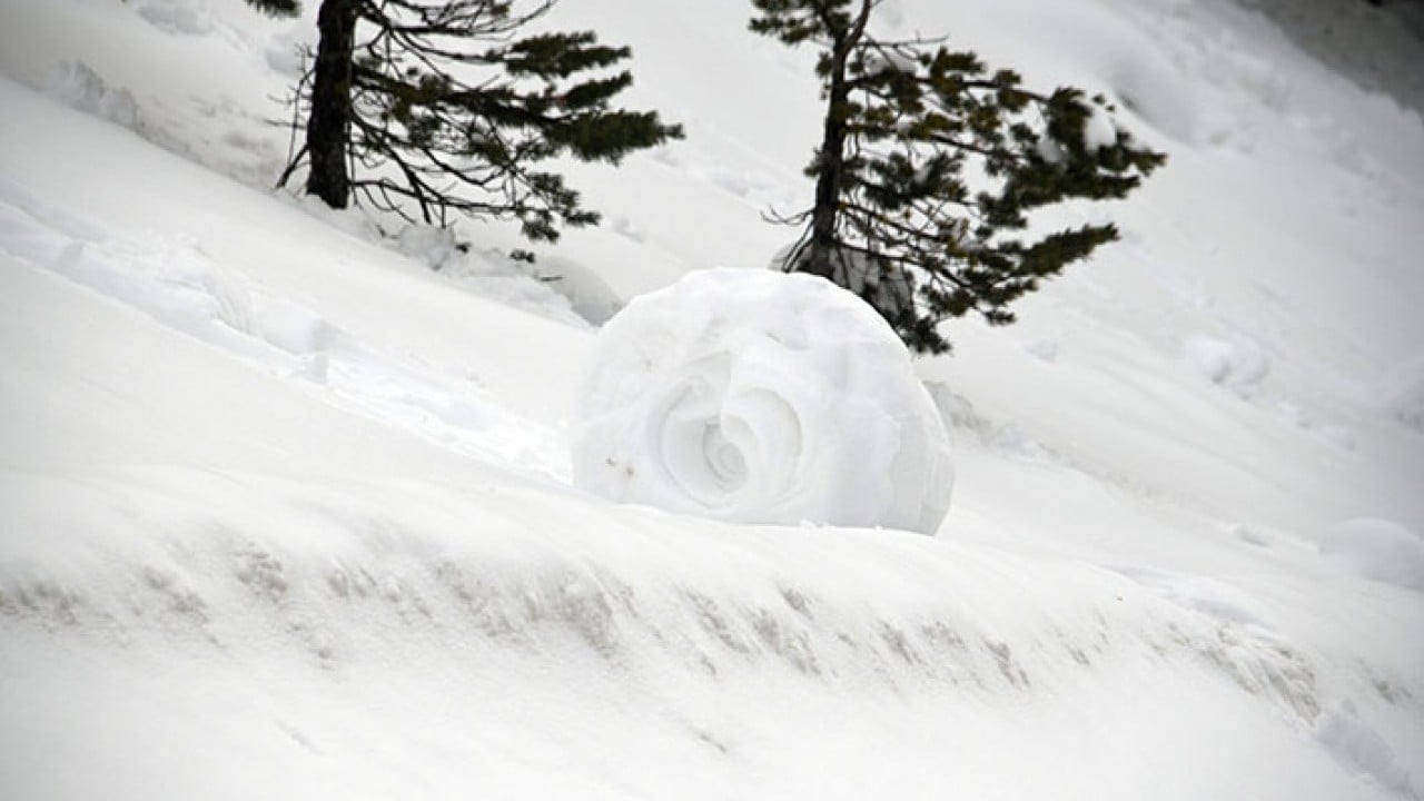 Foto - Ilgaz'ın kar ruloları büyüledi
