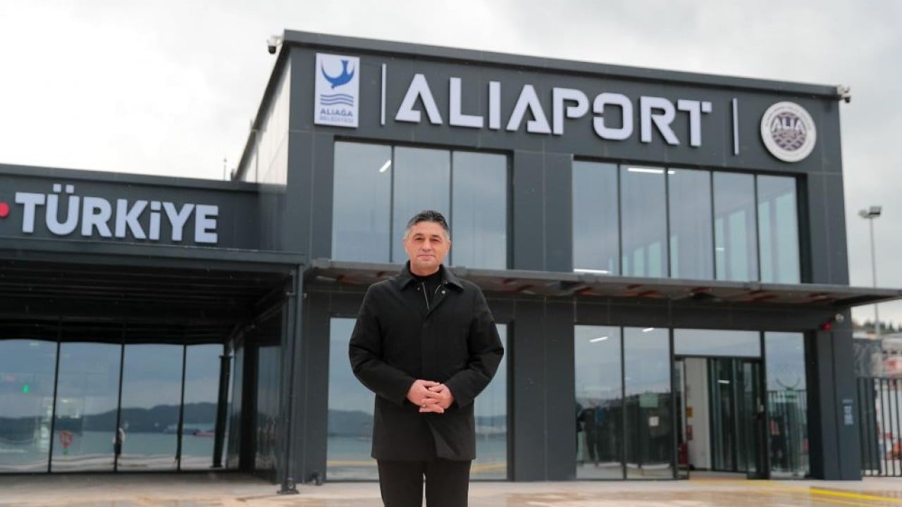 Foto - İlk gününde 261 yolcu ağırladı Aliaport’tan ilk sefer Midili’ye yapıldı