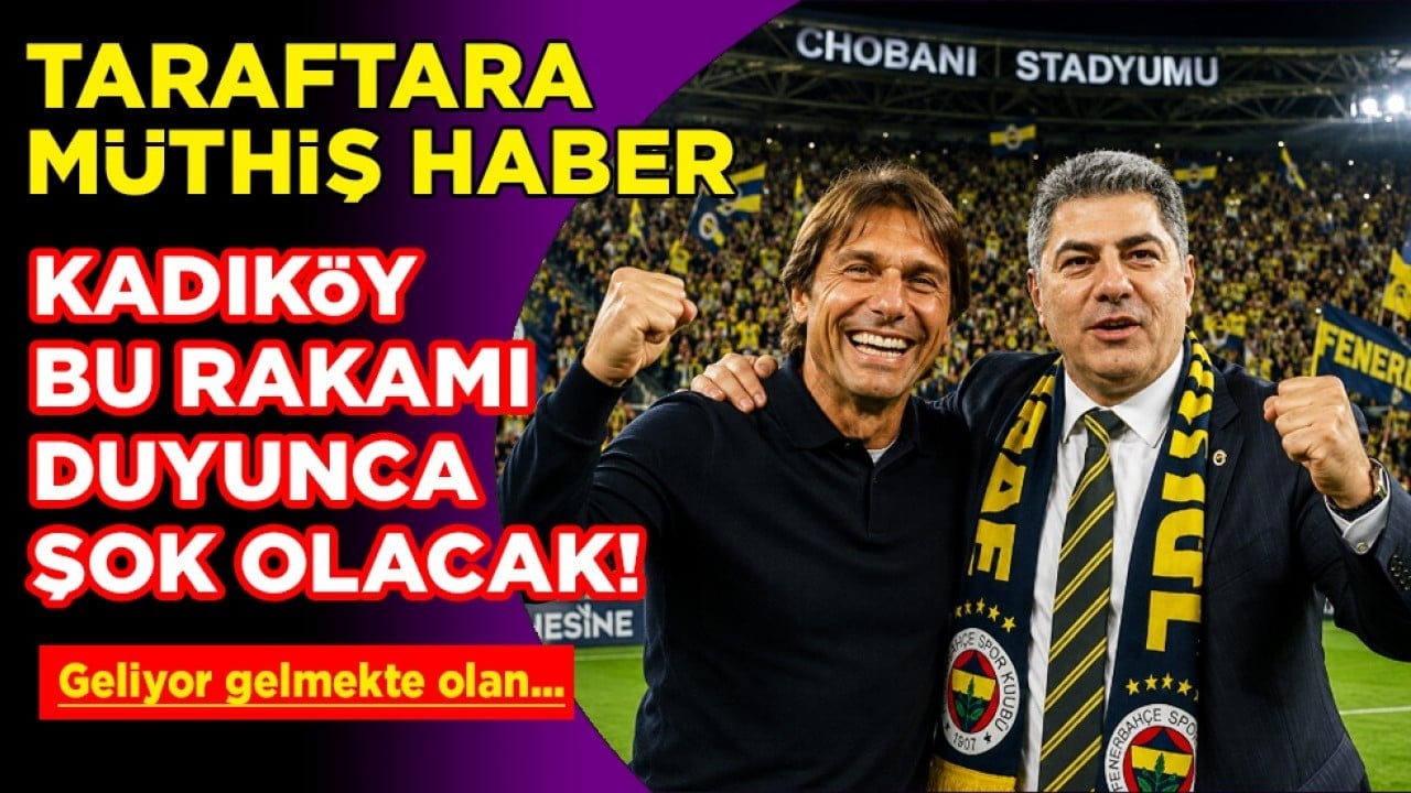 İlk kez açıkladılar: Fenerbahçe için uçuk rakam! Antonio Conte teklifi dudak uçuklattı: Belli oldu