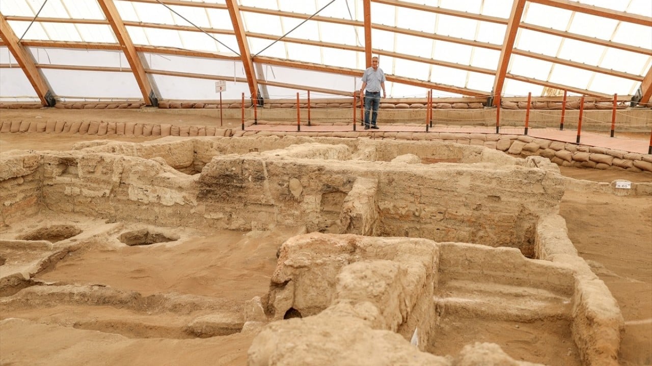 Foto - İlkokul mezunu bekçi, Çatalhöyük'e bir ömür adadı