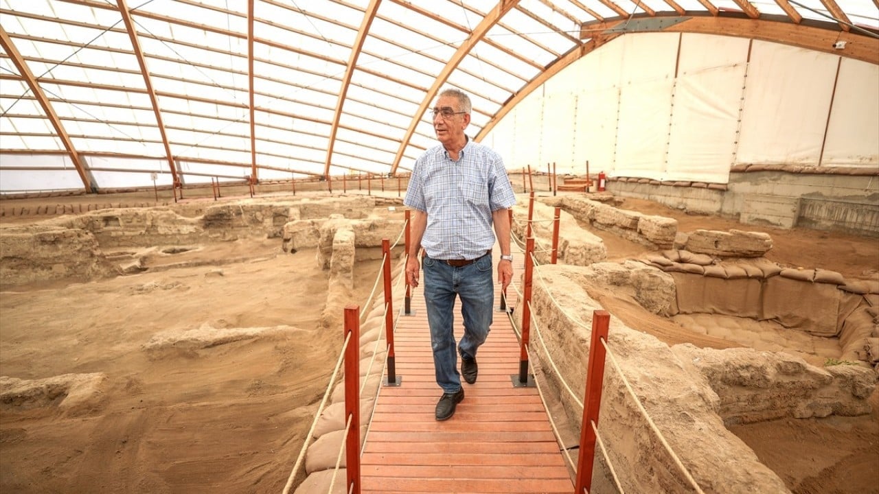 Foto - İlkokul mezunu bekçi, Çatalhöyük'e bir ömür adadı