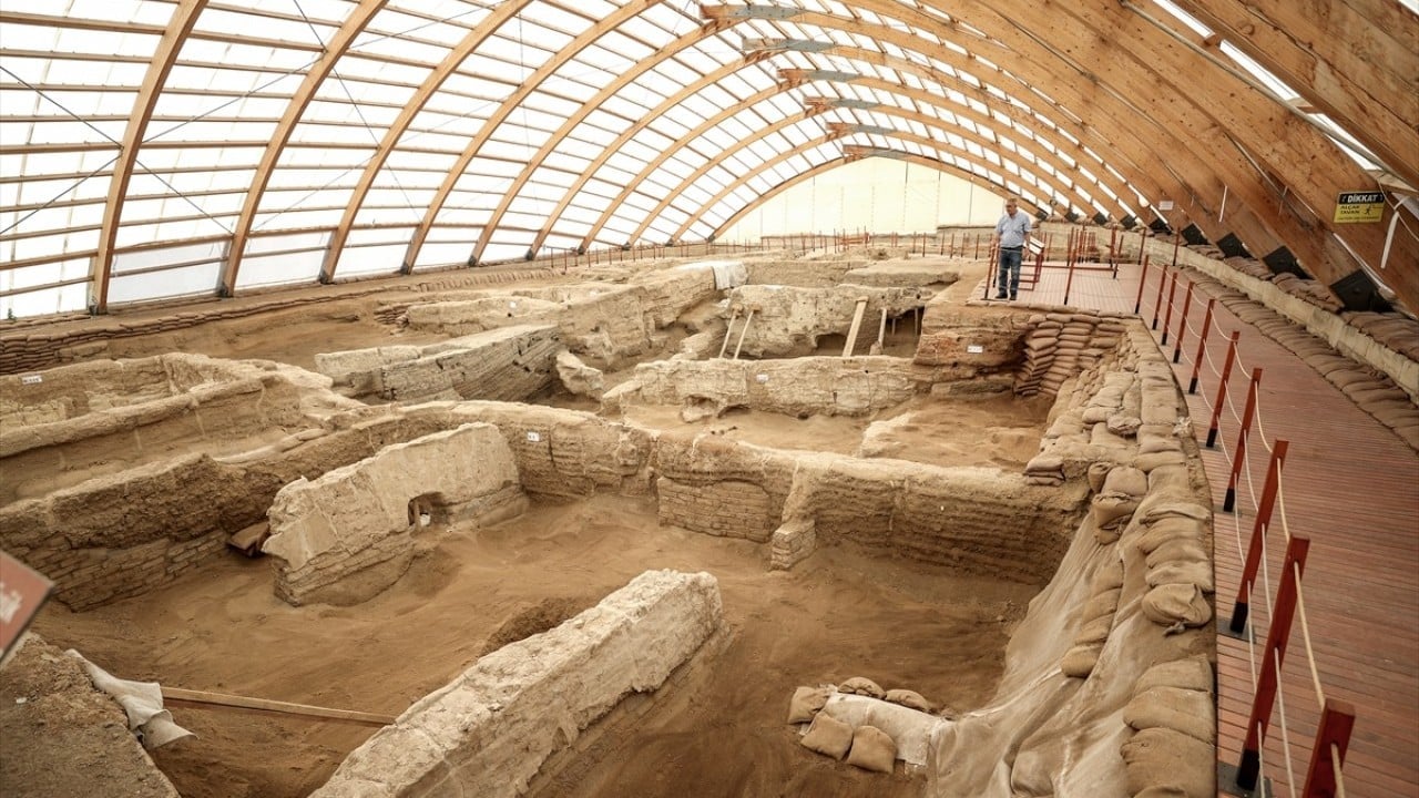Foto - İlkokul mezunu bekçi, Çatalhöyük'e bir ömür adadı