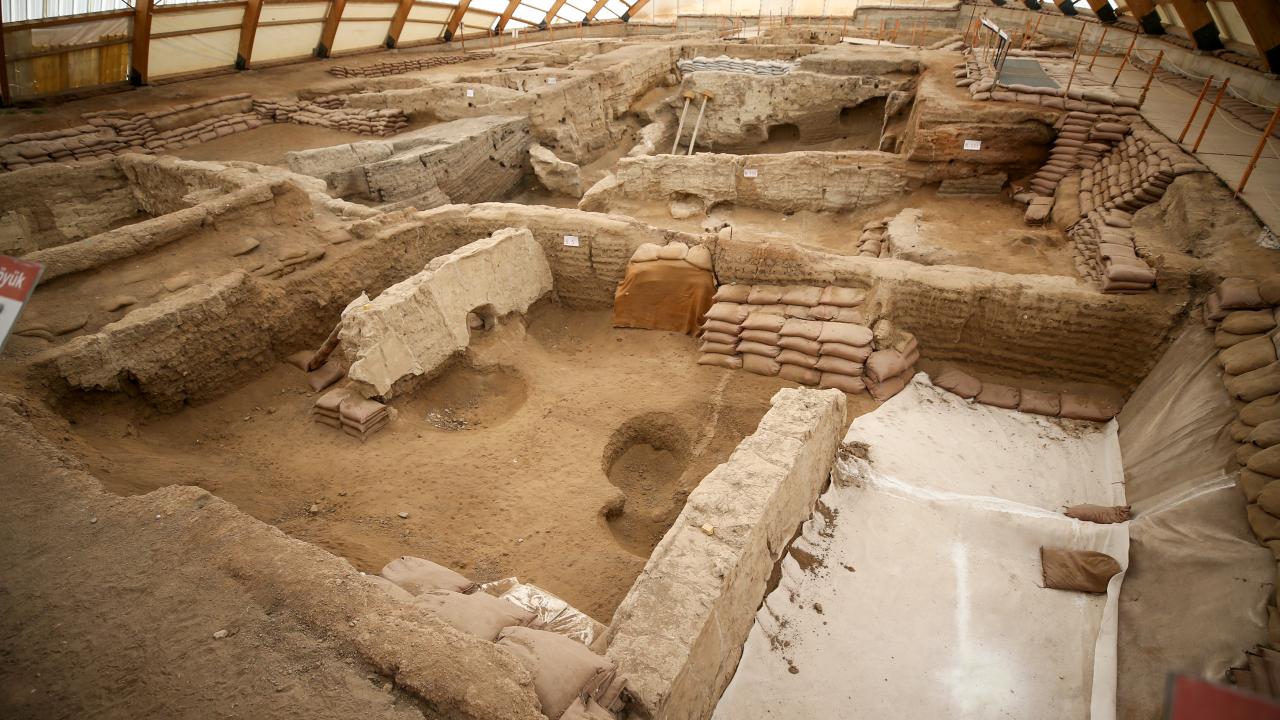 Foto - İlkokul mezunu bekçi, Çatalhöyük'e bir ömür adadı