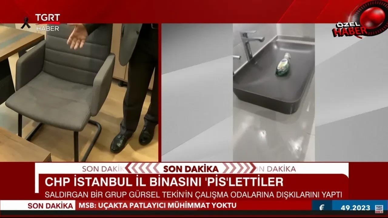 Foto - İmamoğlu tayfası çıldırdı! Binayı haram paralarla aldılar, Gürsel Tekin’e kızıp içine s.çt.lar!