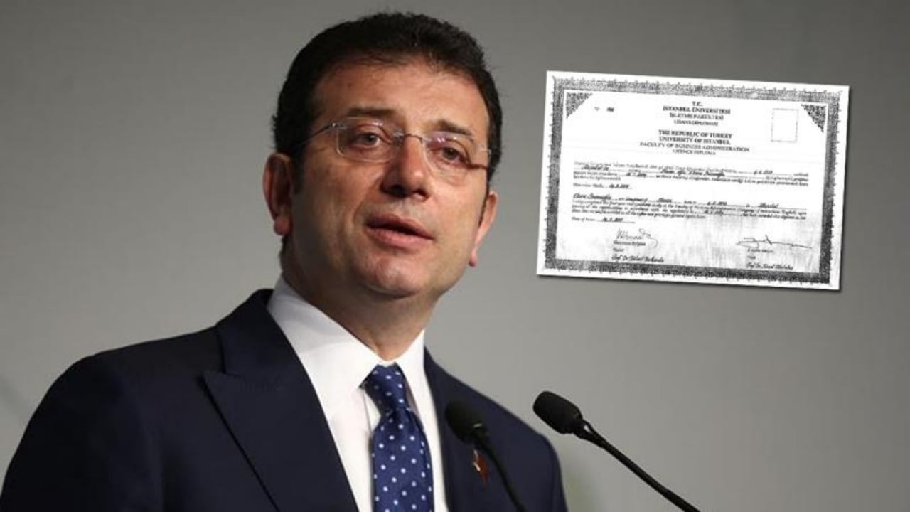 Foto - İmamoğlu’nun sahte diplomasında meğer yok yokmuş! Sen neymişsin be Ekrem