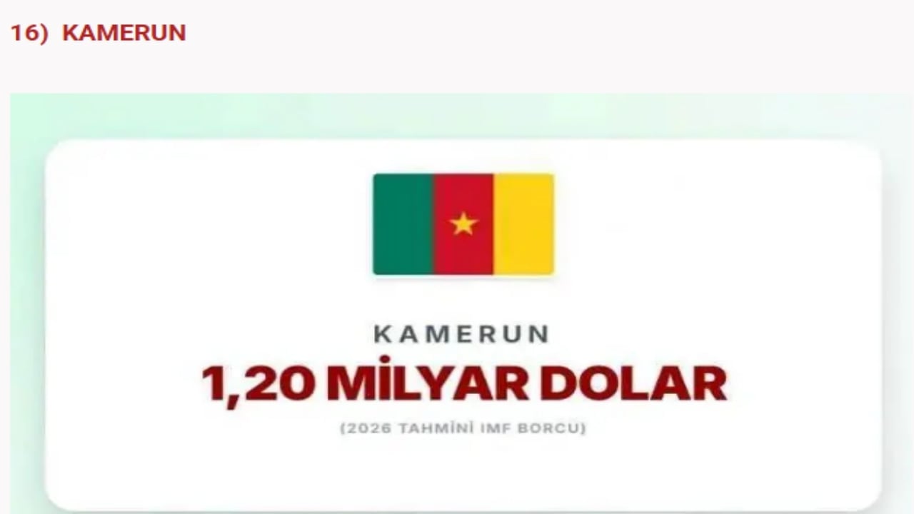 Foto - IMF’ye en çok borcu olan devletler açıklandı! İslam ülkelerinin hali "Eyvah eyvah" dedirtti