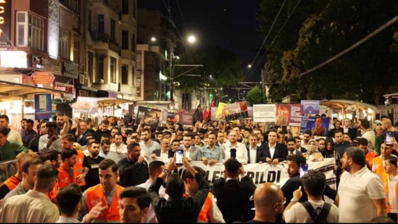 Foto - İnşaallah sıra Mescid-i Aksa'da! Ayasofya'nın özgürlüğü kutlu yürüyüşün müjdesi