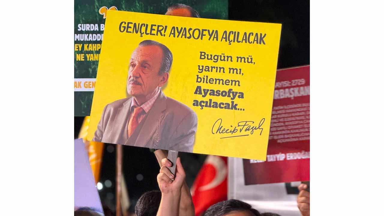 Foto - İnşaallah sıra Mescid-i Aksa'da! Ayasofya'nın özgürlüğü kutlu yürüyüşün müjdesi