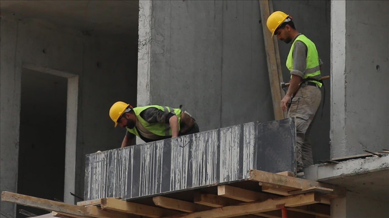 Foto - İnşaat sektörü lokomotif oldu rekora doymuyor Çalışan sayısı 2 milyonu aştı