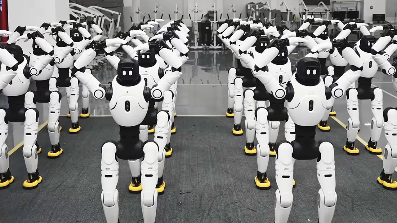 Foto - İnsansı robotta ABD'li şirketlere fark attılar! 10.000'inci robot banttan çıktı