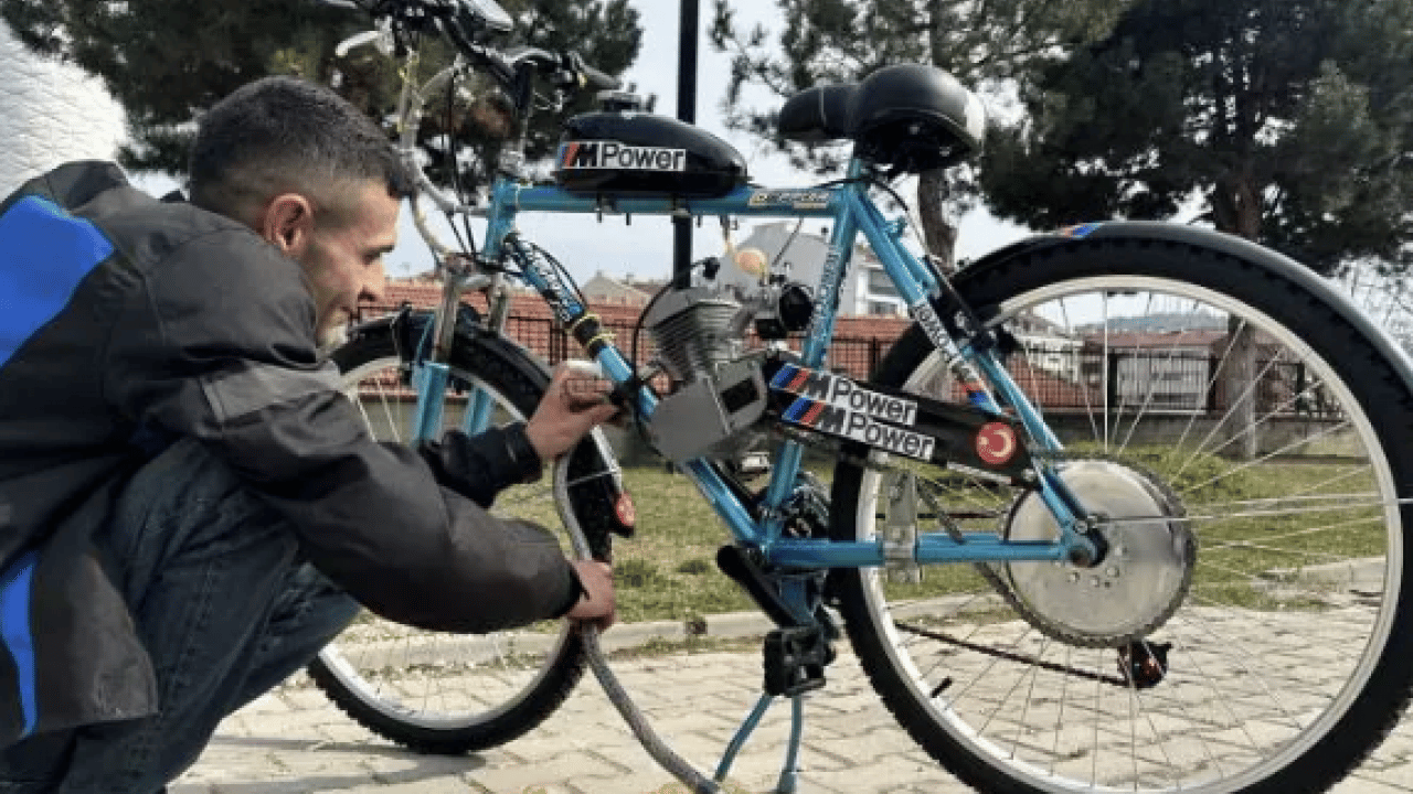 Foto - İnternet bulduğu malzemelerle yaptı! Gören aynısından istiyor!