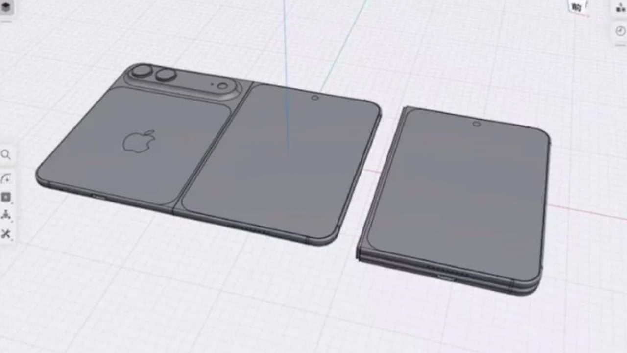 Foto - İphone'dan ters köşe: Katlanabilir İphone böyle görünecek!