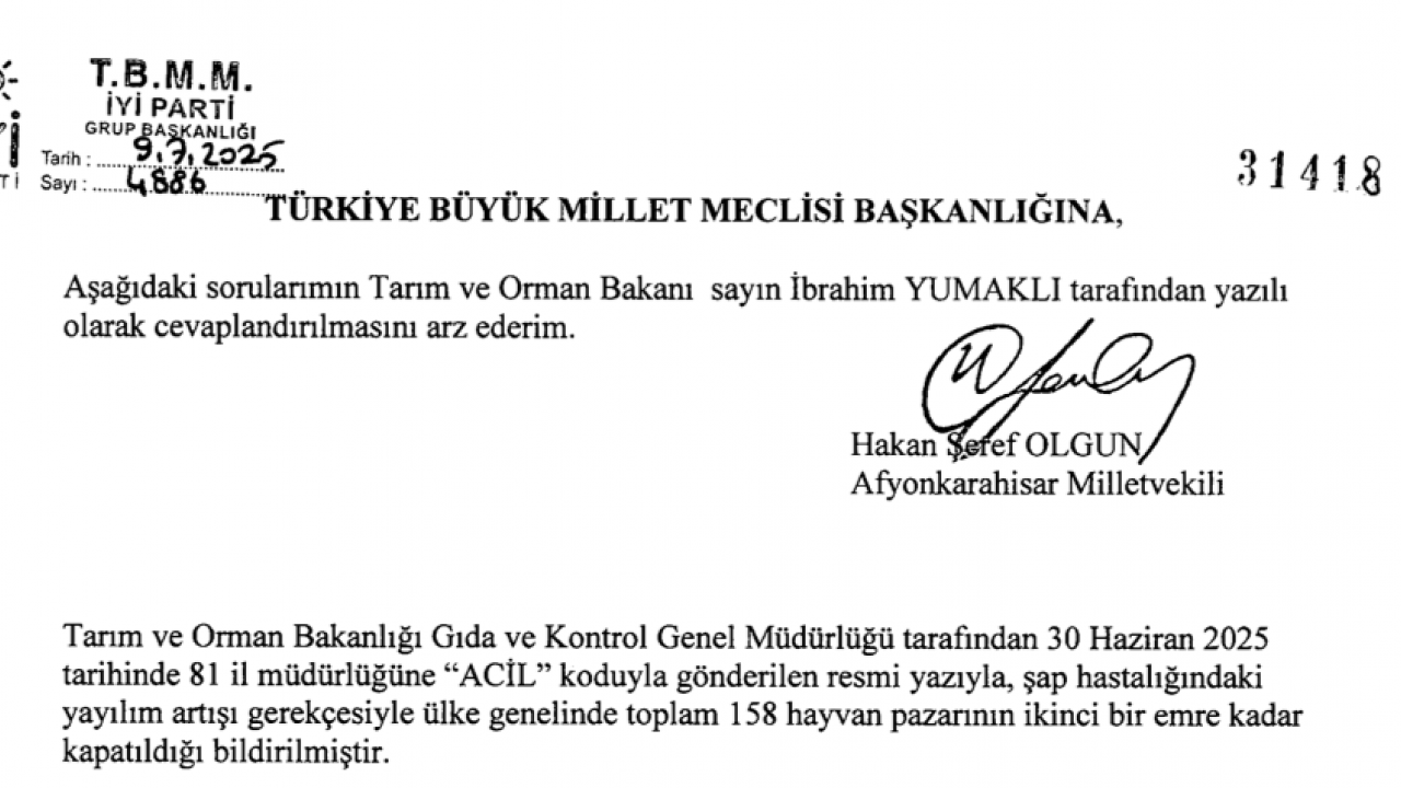 Foto - İP’li vekil Hakan Şeref Olgun'dan kopyala yapıştır başarı