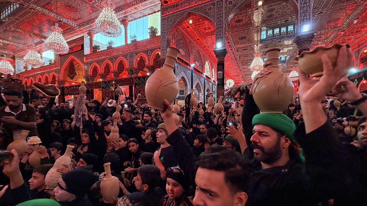Foto - Irak’ta Muharrem ayı etkinlikleri: Hz. Hüseyin ve yanında şehit edilen 72 kişiye su taşıdılar