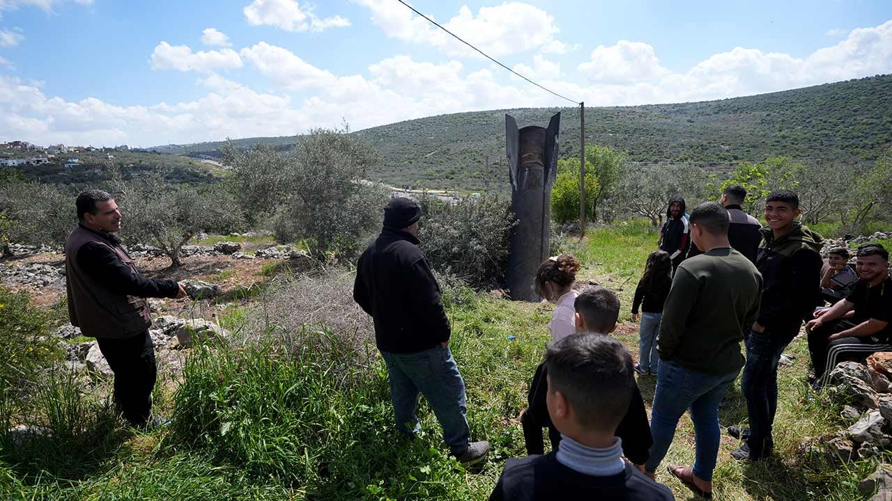 Foto - İran füzesi Filistin'e düştü!