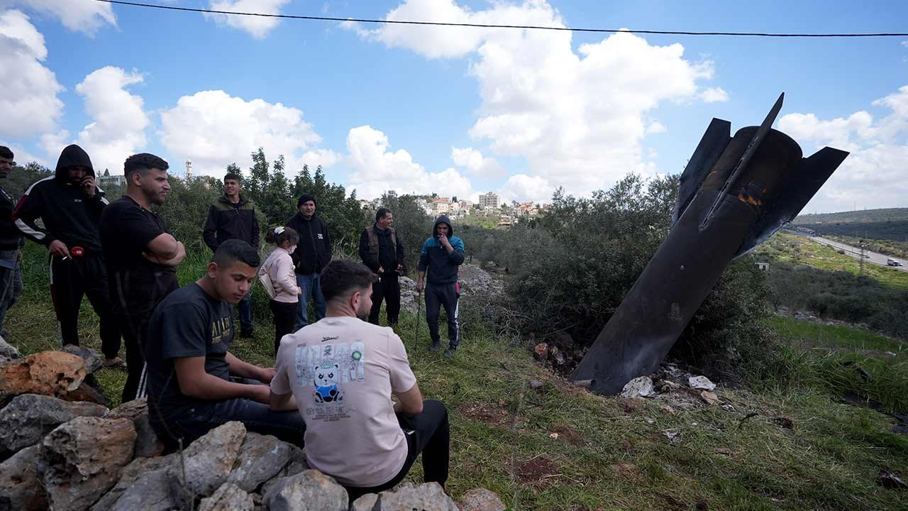 Foto - İran füzesi Filistin'e düştü!