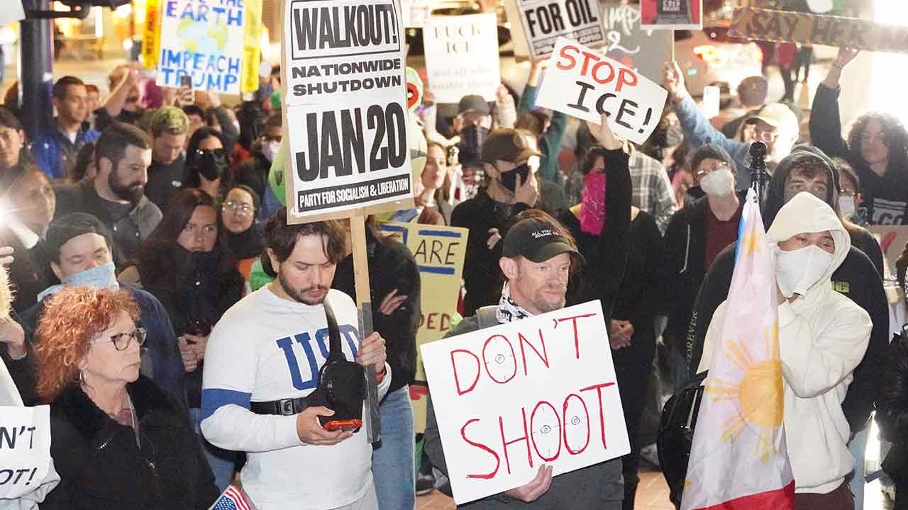 Foto - İran için ortalığı ayağa kaldıran Trump kendi ülkesine sessiz! Yüz binler sokağa indi