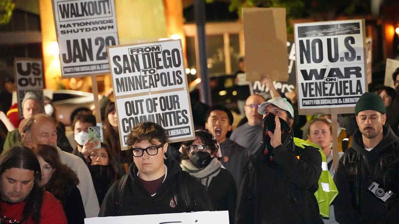 Foto - İran için ortalığı ayağa kaldıran Trump kendi ülkesine sessiz! Yüz binler sokağa indi