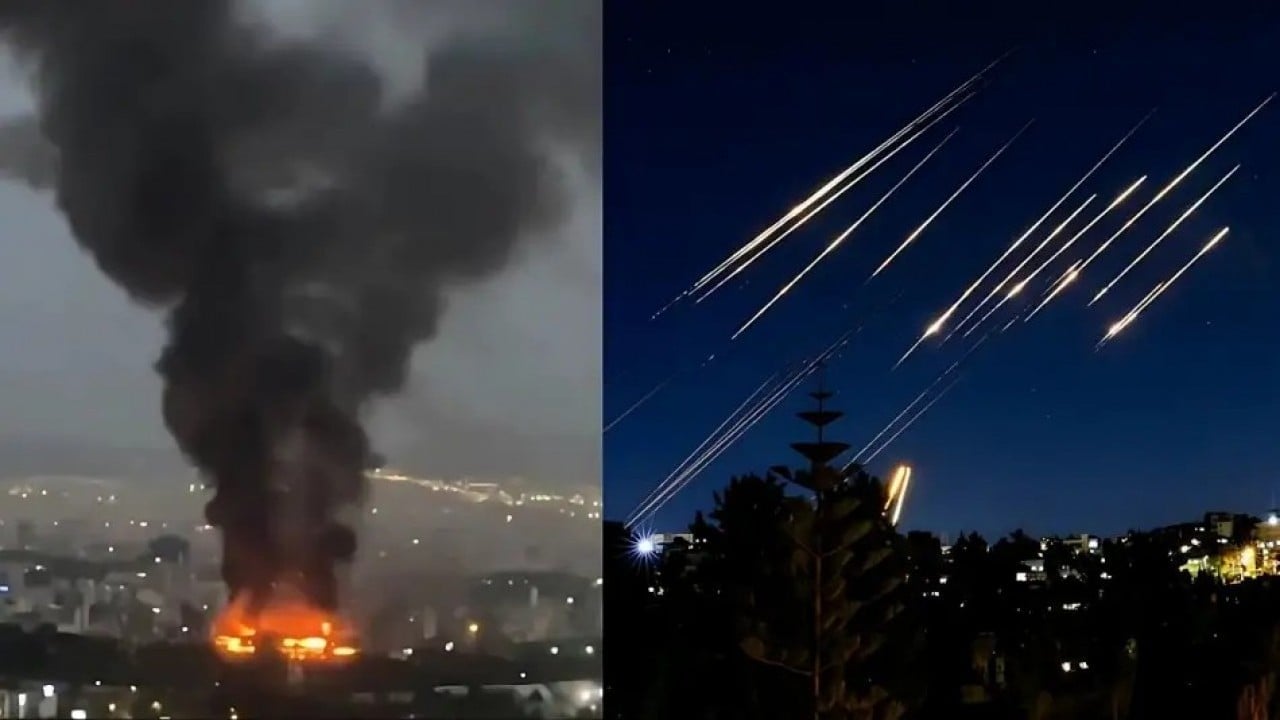 Foto - İran İsrail savaşı yeniden patladı, Arap ülkeleri alarm verdi! Tahran duyurdu: Füzeyi biz yollamadık